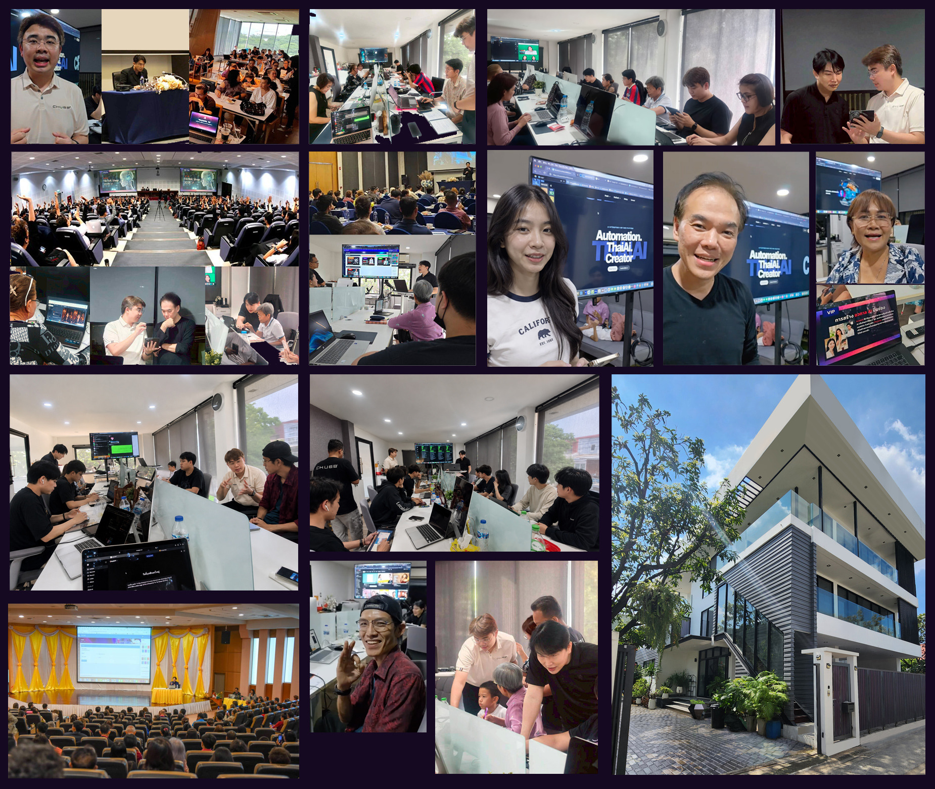 บรรยากาศการเรียน Thai AI Creator